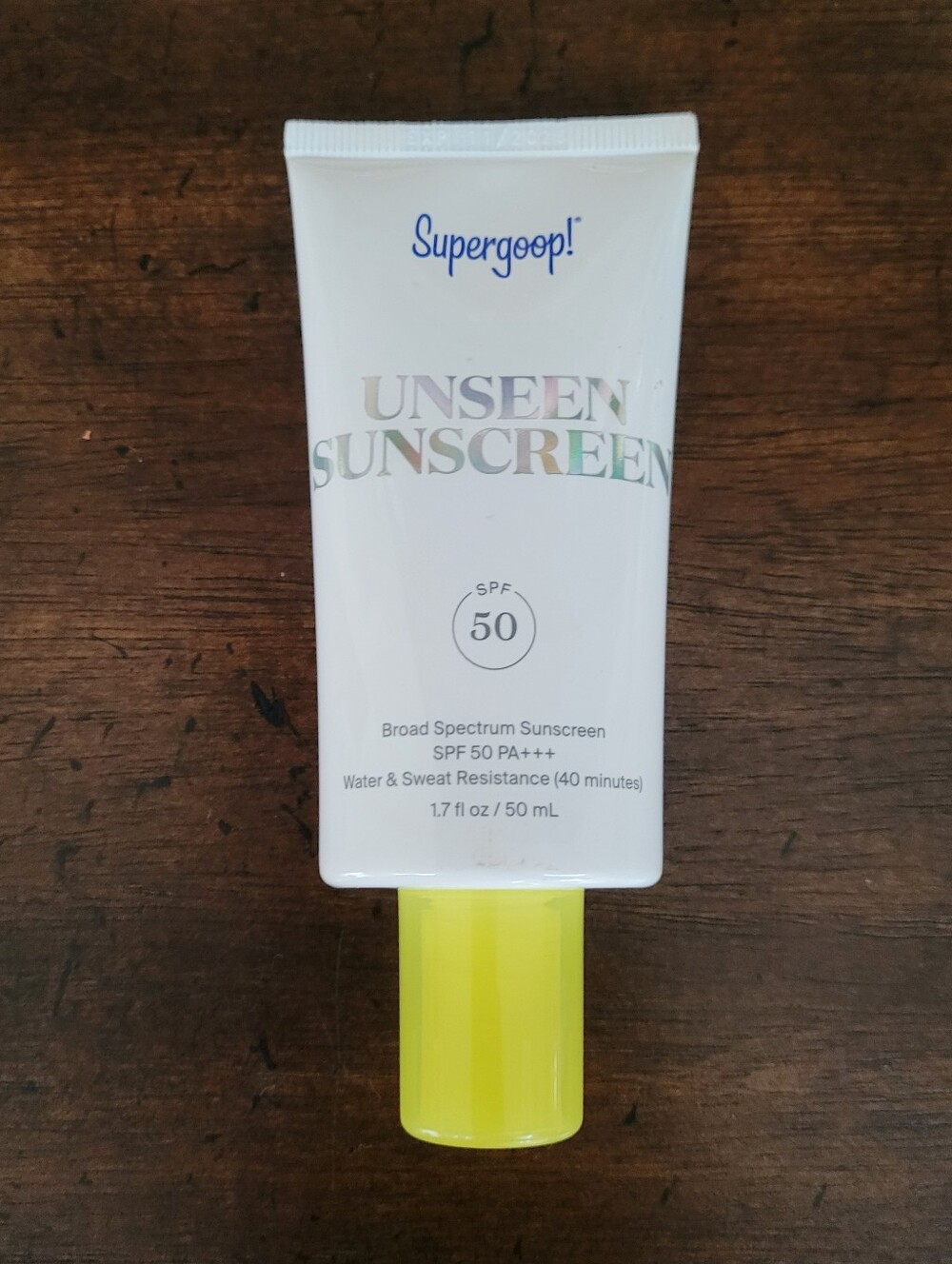 Supergoop! Unseen Sunscreen SPF 50
